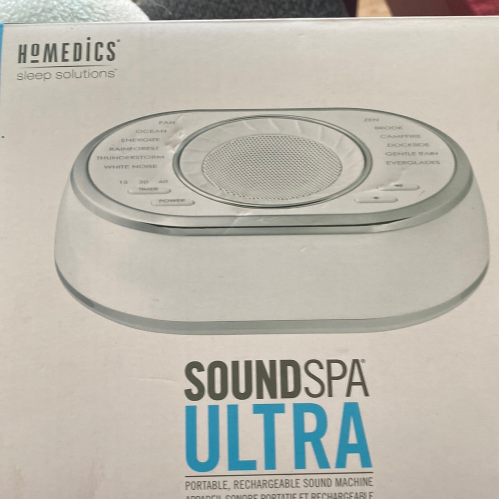 Homedics sound spa Ultra